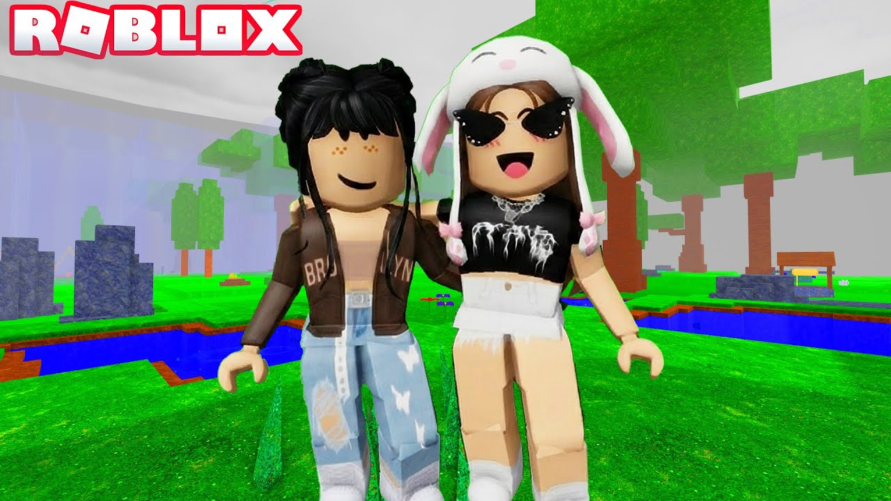 EU E A JUJU JOGAMOS COM ALEATORIOS NO 99 NOITES- Roblox - 99 noites na floresta