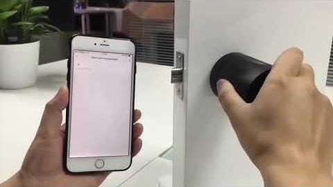 S1 Smart Lock Hands on Video