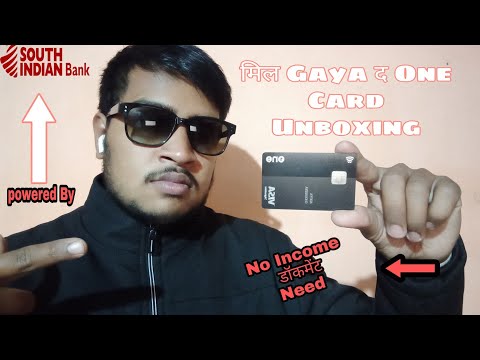 OneCard Credit Card Unboxing ? || Similar to Apple Card || It's All Metal ?