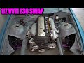 Swapping a 1JZ into BMW E36 | Zf trans, Collins adapter, Clutch + Flywheel install