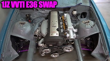 Swapping a 1JZ into BMW E36 | Zf trans, Collins adapter, Clutch + Flywheel install