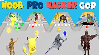 NOOB vs PRO vs HACKER vs GOD in Monster Collection ( update ) | GokuNoob screenshot 2