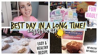 *NEW* DAY IN THE LIFE | TAKING THE GIRLS OUT, SHOPPING HAUL, EASY RECIPE & MY STIMULUS CHECK | DITL