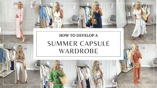 How to Develop a Summer Capsule Wardrobe For All Body Shapes