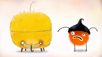 Chuchel episode 4 Best game Gameplay Walkthrough / Angry Birds / Point and click Game / Elsagate