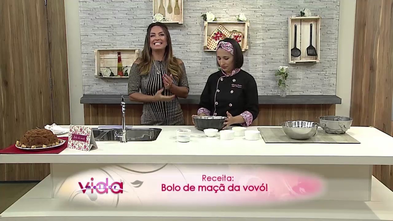 Bolo de maçã da vovó!