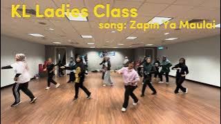 Ladies Dance Class - Zapin (song: Zapin Ya Maulai)