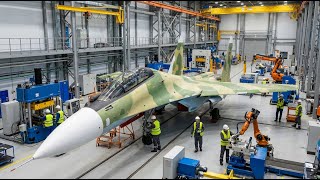 Inside the Factory: Sukhoi Su-27 Flanker Heavy Gear Forging & Hydraulic Actuator Test