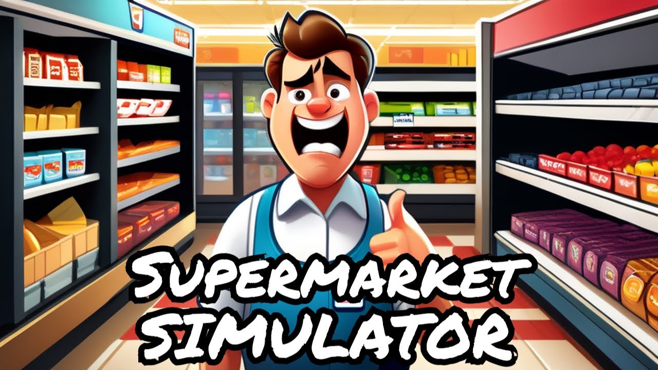 Supermarket Simulator but I Hate my Customers - YouTube