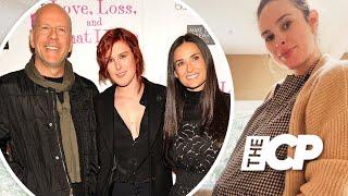 Famous Pregnant Rumer Willis reveals parents Bruce Willis and Demi Moore are 'so excited Profile