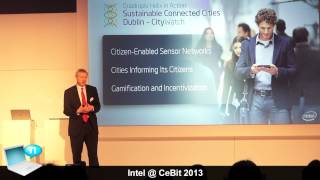 Intel at CeBit 2013 - ZTE partnership, Intel Labs, Perceptual computing, Display as service