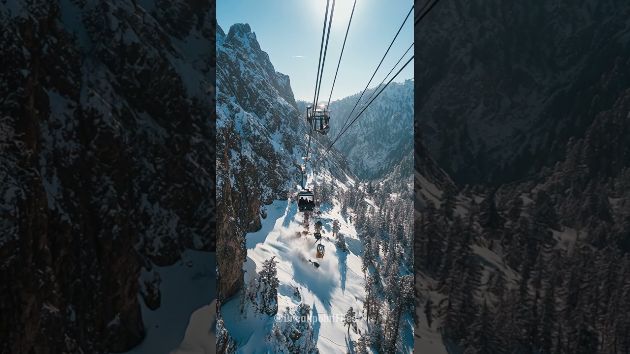 The Ski Lift Cable Just SNAPPED! 😱  