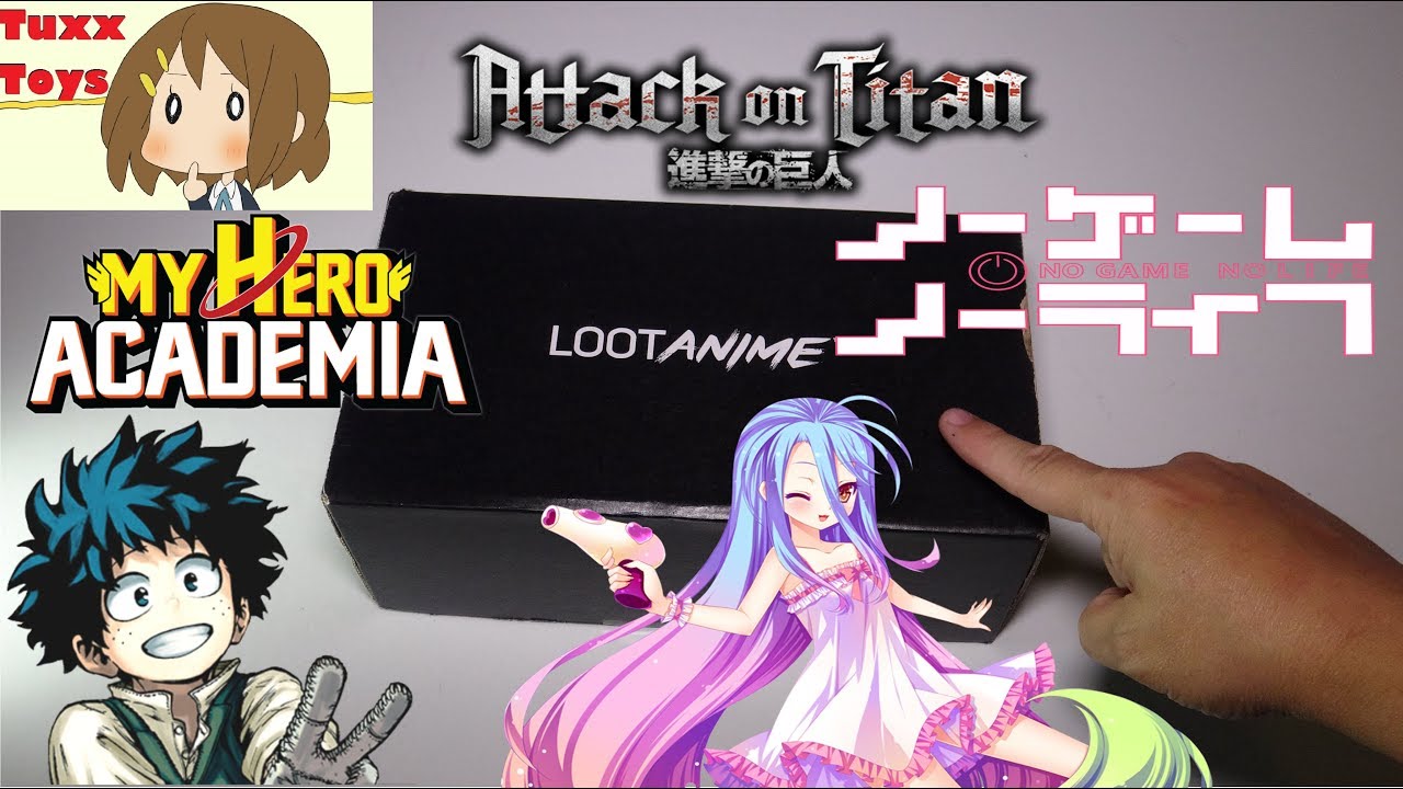 Loot Anime Unboxing September 2018 Enter To Win Youtube