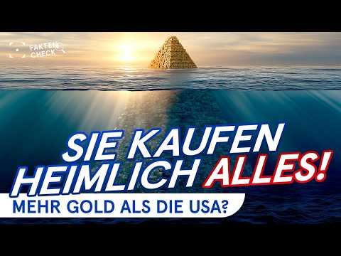 Secret gold purchases revealed: Does China have more gold than the USA? #gold
