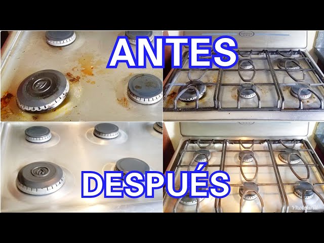 Cómo limpiar los fogones de la cocina paso a paso: así conseguirás que  reluzcan como el primer día