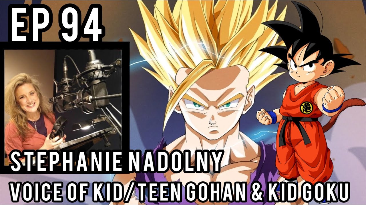 Voice of teen Gohan Stephanie Nadolny at kamehacon 2022