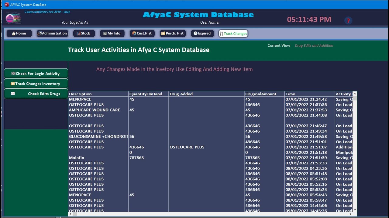 INVENTORY MANAGEMENT SYSTEM IN ACCESS VBA 20 - YouTube