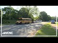 Charlotte-Mecklenburg Schools bus rear-ended