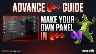 C++ Panel Source Updated Free Fire | FF Panel Advance Learning | Antiban and All Functions Working