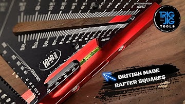 BRITISH-MADE CUSTOM RAFTER SQUARES