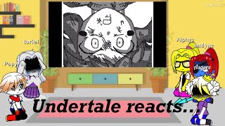 Undertale reacts to flipnote Sans vs. Chara PT:2