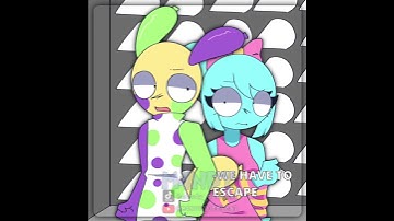 // Looey and Poppy about to get popped 😥// ORIGINAL // #dandysworld #original #animation #shorts