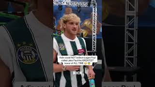 Adin could NOT believe Logan Paul called Jake Paul the GREATEST boxer of ALL TIME 😳 😨