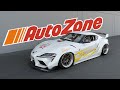 A90 Supra AutoZone Makeover!