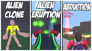 How to make ALIEN CLONE, ALIEN ERUPTION and ABDUCTION POTIONS in WACKY WIZARDS! [ROBLOX]