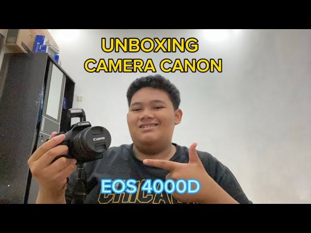 Canon EOS 4000D UNBOXING 