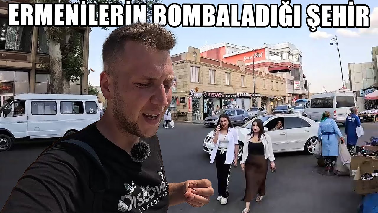 AZERBAYCAN GENCE !  TÜRKİYE'DEN GELDİM DERSENİZ NE OLUR? (4K 60FPS)