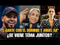 😲 Anuel Aa le envía saludos a L-GANTE en live de instagram con El Dominio. 🔥