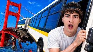 LONGEST Bus COLLAPSES Golden Gate Bridge! Teardown