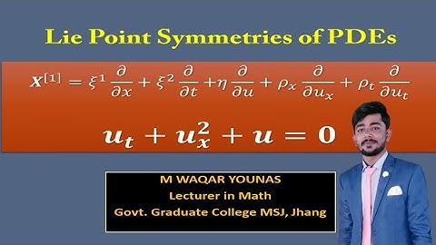 How to find Lie Point Symmetries of PDEs?