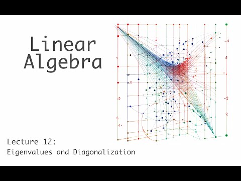 Eigenvalues and Diagonalization - Linear Algebra (full course) - lecture 12a (of 23)