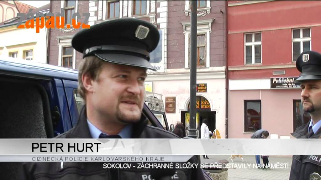 Sokolov - Záchranné složky se představily na sokolovském náměstí (TV Západ)