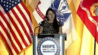 U.S. Navy Veteran Tamatha Reed Acceptance Speech | Vigiano Family Hope and Courage Award