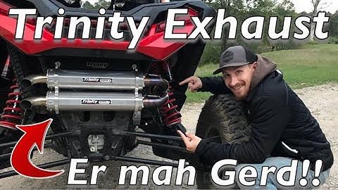 RZR Turbo S Gets Stage 5 Trinity Racing Exhaust! Installation, Test, & Review!