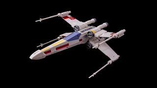 X-wing(Print-in-place articulated with color parts) print on  Anet ET5