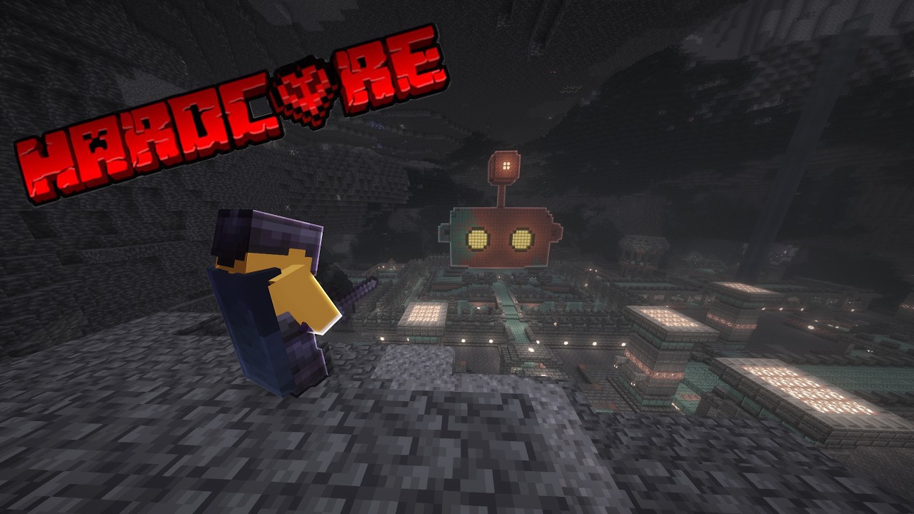 I Built an Underground Civilisation In Minecraft Hardcore