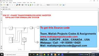 AN OVERVIEW OF 1-PHASE TRANSFORMERLESS HERIC INVERTER TOPOLOGY FOR STANDALONE SYSTEM