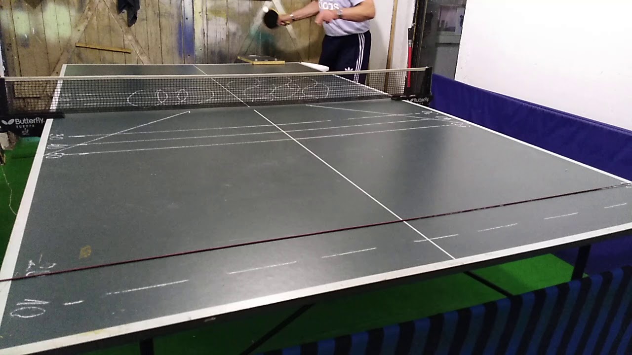 Garage table tennis school MPS 35 YouTube