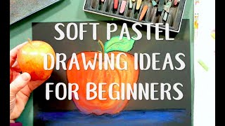 Soft Pastel Drawing Ideas for Beginners  Soft Pastel Apple Drawing Video | Welcome to Nana's screenshot 5