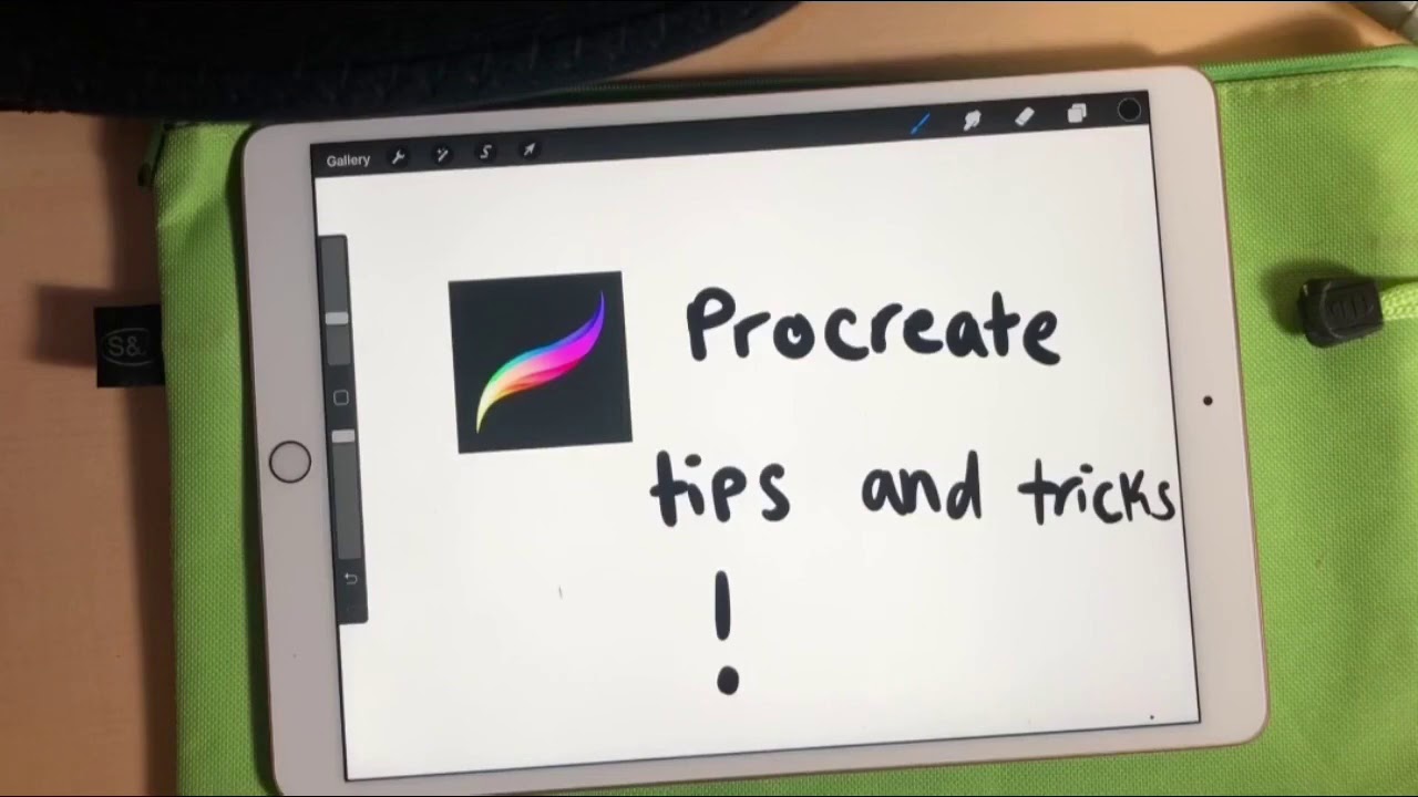 Tips & tricks in procreate for beginners - YouTube