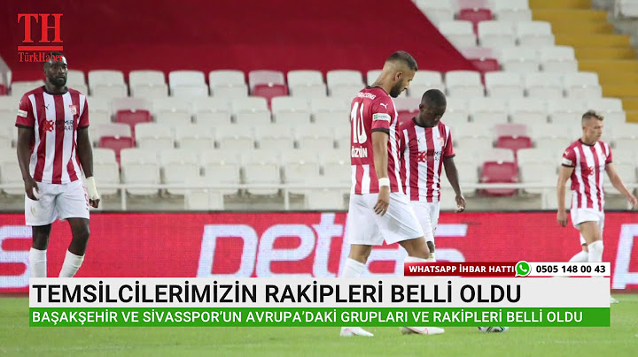 TEMSİLCİLERİMİZİN RAKİPLERİ BELLİ OLDU