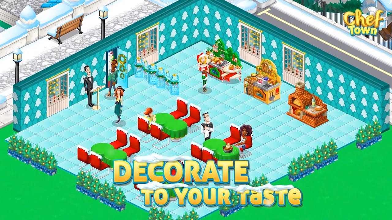Chef Town – Restaurant Mobile Game (Winter Edition)