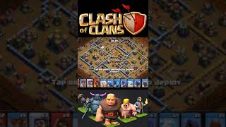 3 Star the August Qualifier Challenge || Clash of Clans || coc new event attack short