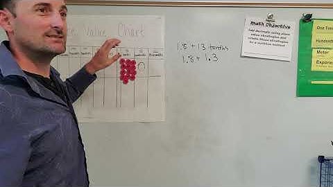 add decimals using place value strategies and relate to a written method