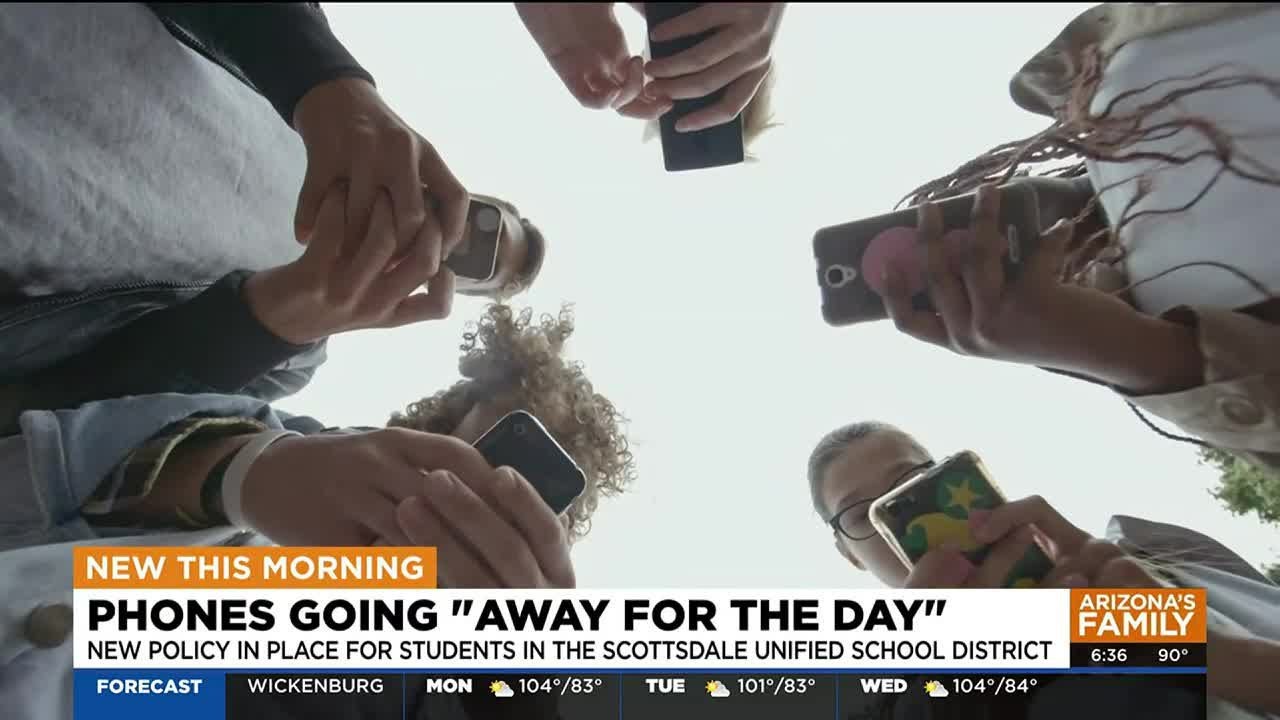 Scottsdale Unified schools have new cell phone policy; here's why - YouTube