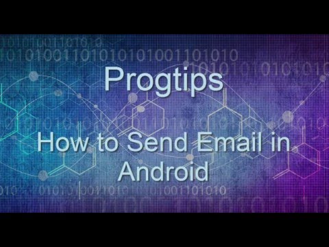 How to send Email in Android